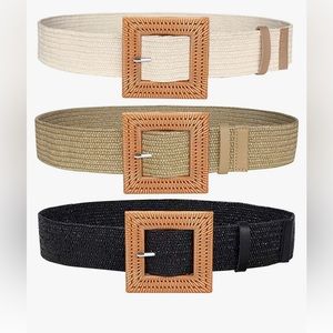 3 Woven Belts